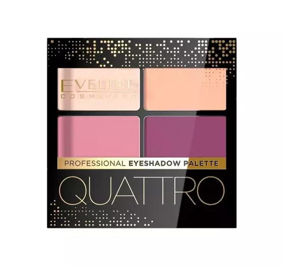 EVELINE QUATTRO EYESHADOW ПАЛЕТКА 4 ТЕНЕЙ ДЛЯ ВЕК 03 3,2Г