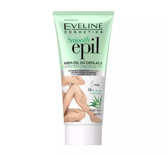 EVELINE SMOOTH EPIL КРЕМ-ГЕЛЬ ДЛЯ ДЕПИЛЯЦИИ С ОХЛАЖДАЮЩИМ ЭФФЕКТОМ 175МЛ