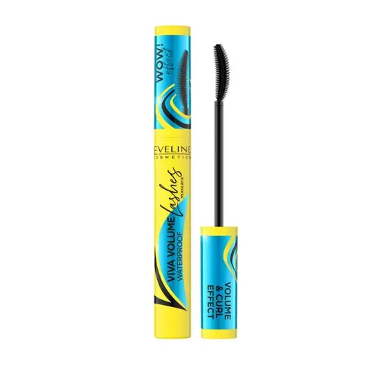 EVELINE VIVA VOLUME LASHES ВОДОСТОЙКАЯ ТУШЬ ДЛЯ РЕСНИЦ 10МЛ