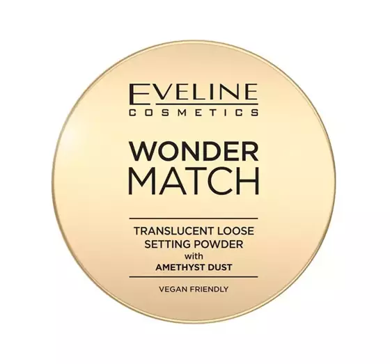 EVELINE WONDER MATCH РАССЫПЧАТАЯ ПУДРА С АМЕТИСТОВОЙ ПЫЛЬЦОЙ 6Г