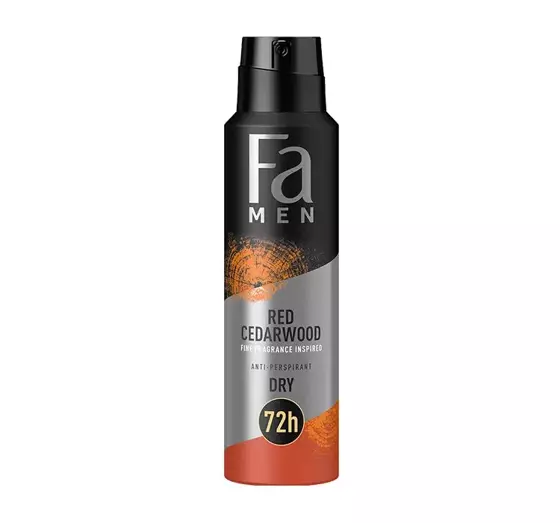 FA MEN RED CEDARWOOD АНТИПЕРСПИРАНТ-СПРЕЙ ДЛЯ МУЖЧИН 150МЛ