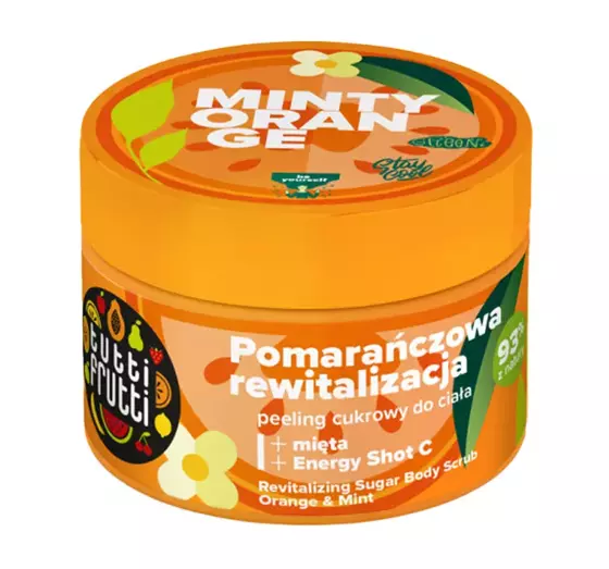 FARMONA TUTTI FRUTTI САХАРНЫЙ СКРАБ ДЛЯ ТЕЛА MINTY ORANGE 300Г