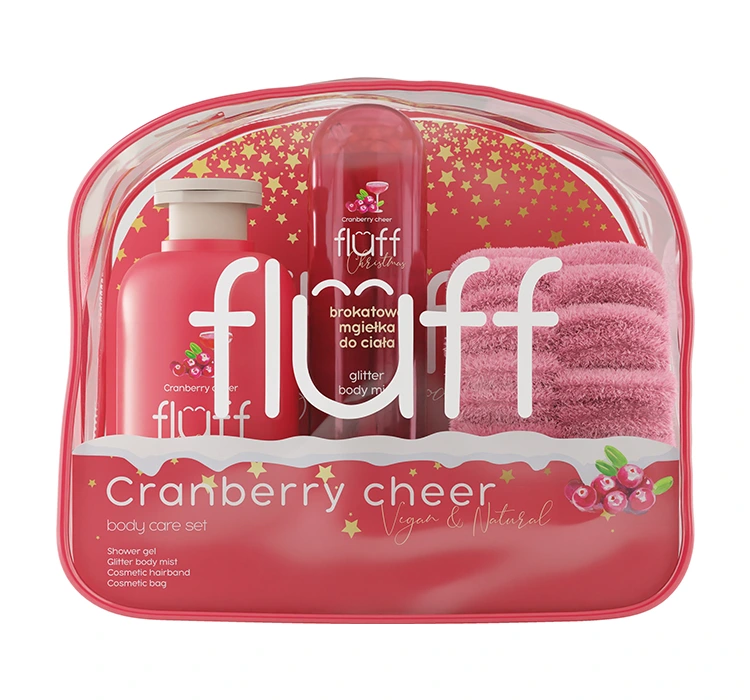 Fluff Cranberry Cheer подарочный набор для ухода за лицом