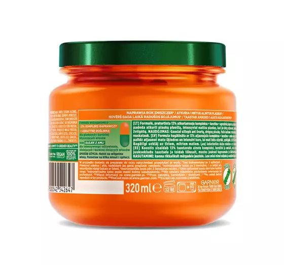 GARNIER FRUCTIS GOODBYE DAMAGE ВОССТАНАВЛИВАЮЩАЯ МАСКА ДЛЯ ВОЛОС 320МЛ