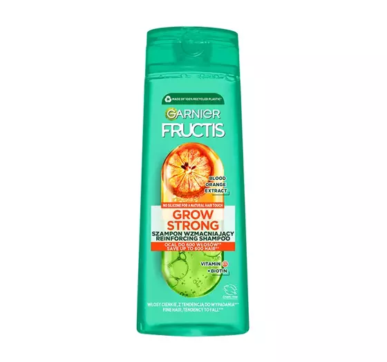 GARNIER FRUCTIS GROW STRONG ORANGE УКРЕПЛЯЮЩИЙ ШАМПУНЬ ДЛЯ ВОЛОС 400МЛ