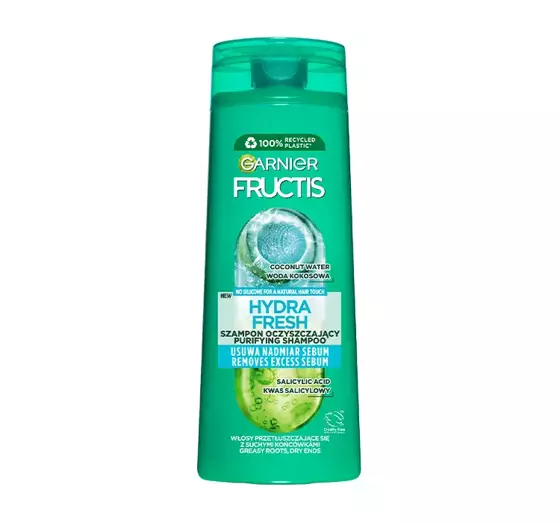 GARNIER FRUCTIS HYDRA FRESH ОСВЕЖАЮЩИЙ ШАМПУНЬ 400МЛ