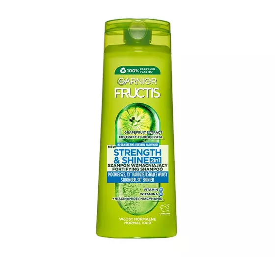 GARNIER FRUCTIS СИЛА И БЛЕСК ШАМПУНЬ 400МЛ