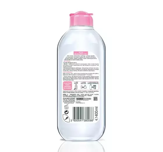 GARNIER МИЦЕЛЛЯРНАЯ ВОДА  3В1 ЧУВСТВИТЕЛЬНАЯ КОЖА 