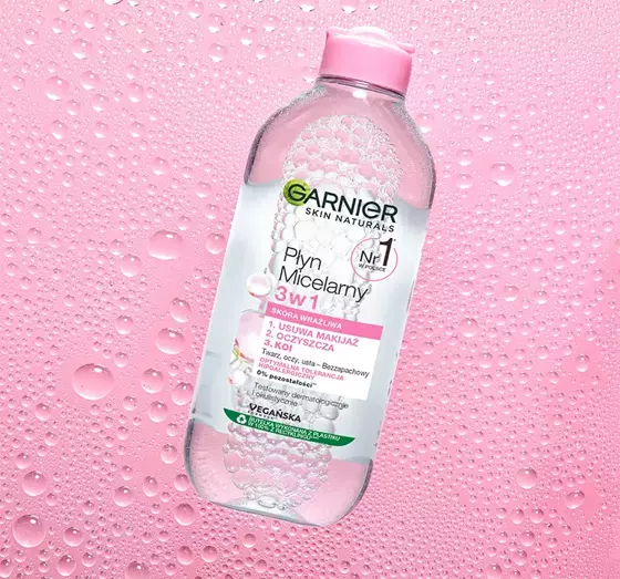 GARNIER МИЦЕЛЛЯРНАЯ ВОДА  3В1 ЧУВСТВИТЕЛЬНАЯ КОЖА 