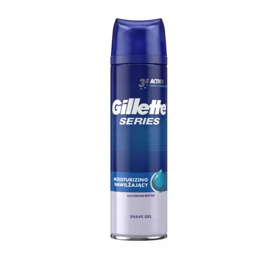 GILLETTE SERIES 3X MOISTURIZING УВЛАЖНЯЮЩИЙ ГЕЛЬ ДЛЯ БРИТЬЯ 200 МЛ