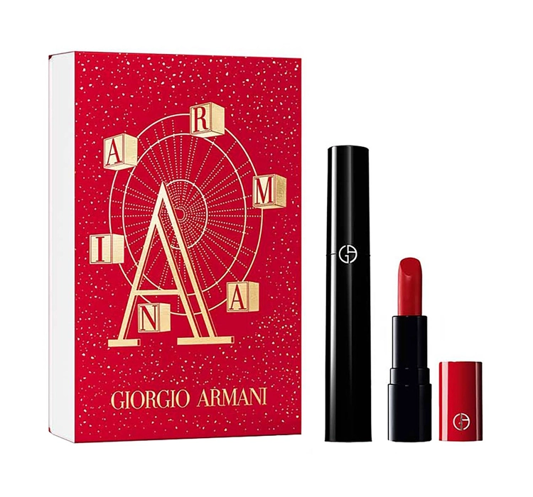 GIORGIO ARMANI EYES TO KILL SET ТУШЬ ДЛЯ РЕСНИЦ 10МЛ + ПОМАДА 1,4Г