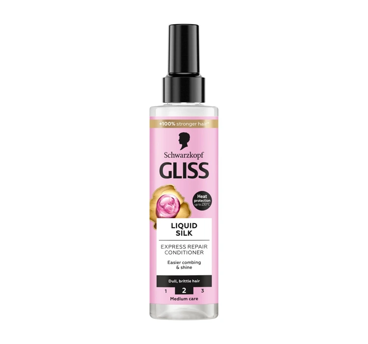 GLISS LIQUID SILK ЭКСПРЕСС-КОНДИЦИОНЕР ДЛЯ МАТОВЫХ И ЛОМКИХ ВОЛОС 200МЛ