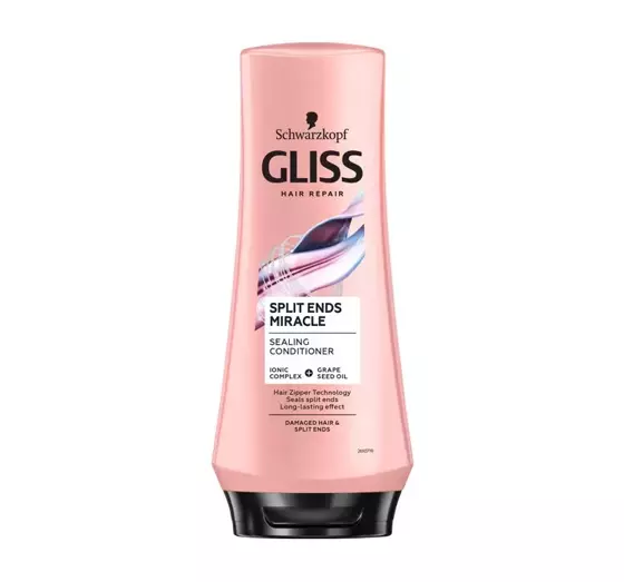 GLISS SPLIT ENDS MIRACLE КОНДИЦИОНЕР ДЛЯ ПОВРЕЖДЕННЫХ ВОЛОС С СЕКУЩИМИСЯ КОНЧИКАМИ 200МЛ