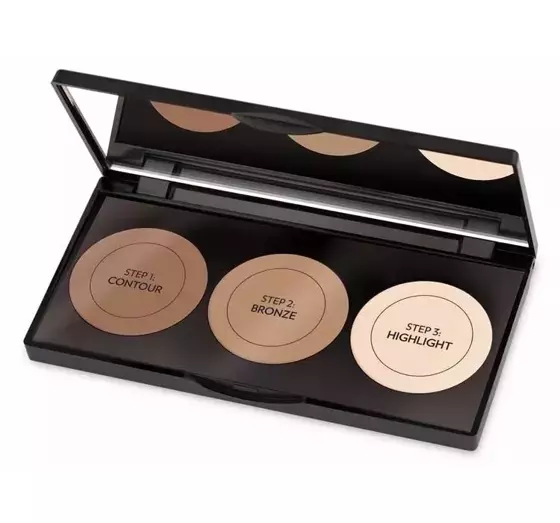 GOLDEN ROSE CONTOUR POWDER ПАЛЕТКА ДЛЯ КОНТУРИРОВАНИЯ