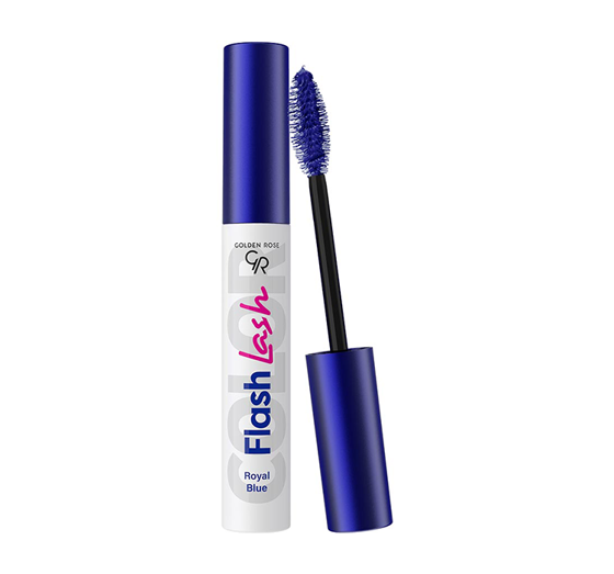 GOLDEN ROSE FLASH LASH ЦВЕТНАЯ ТУШЬ ДЛЯ РЕСНИЦ 04 ROYAL BLUE 9МЛ