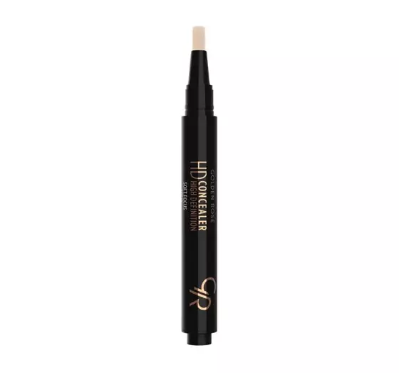 GOLDEN ROSE HD CONCEALER КОРРЕКТОР З КИСТОЧКОЙ 01