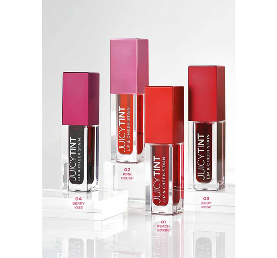 GOLDEN ROSE JUICY TINT LIP & CHEEK STAIN ПОМАДА ДЛЯ ГУБ І РУМЯНА ДЛЯ ЩЕК 2В1 01 PEACH SORBE 5,2МЛ