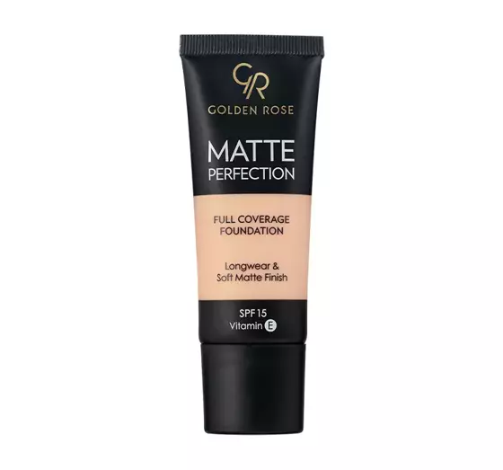 GOLDEN ROSE MATTE PERFECTION КРОЮЩИЙ ТОНАЛЬНЫЙ КРЕМ SPF15 C1 35МЛ