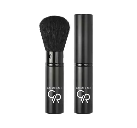 GOLDEN ROSE RETRACTABLE POWDER BRUSH ВЫДВИЖНАЯ КИСТЬ ДЛЯ ПУДРЫ