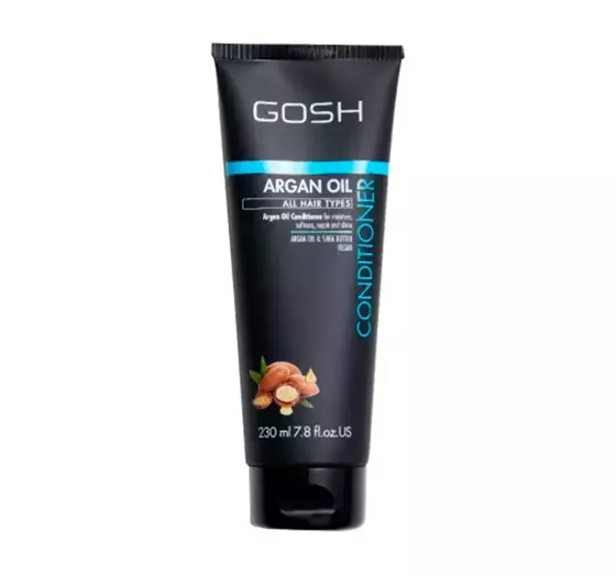 GOSH ARGAN OIL ВЕГАНСКИЙ КОНДИЦИОНЕР ДЛЯ ВСЕХ ТИПОВ ВОЛОС 230 МЛ