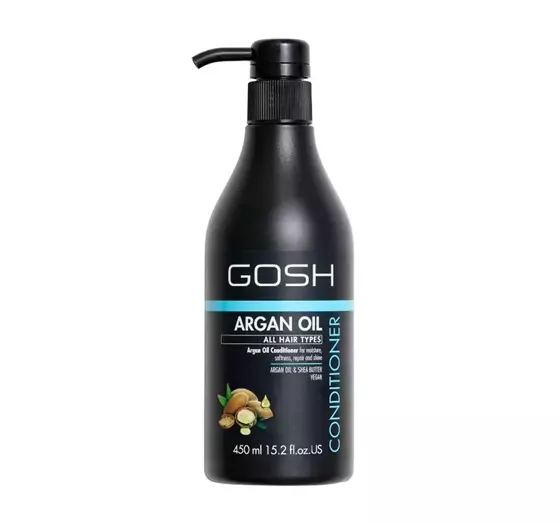 GOSH ARGAN OIL ВЕГАНСКИЙ КОНДИЦИОНЕР ДЛЯ ВСЕХ ТИПОВ ВОЛОС 450 МЛ