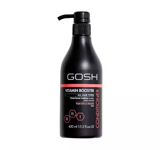 GOSH VITAMIN BOOSTER ВЕГАНСКИЙ КОНДИЦИОНЕР ДЛЯ ПОВРЕЖДЕННЫХ ВОЛОС 450МЛ