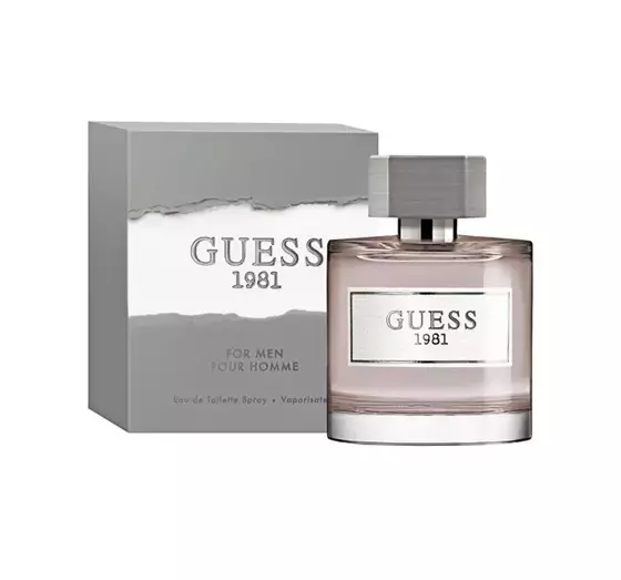 GUESS 1981 FOR MEN POUR HOMME ТУАЛЕТНАЯ ВОДА 100МЛ