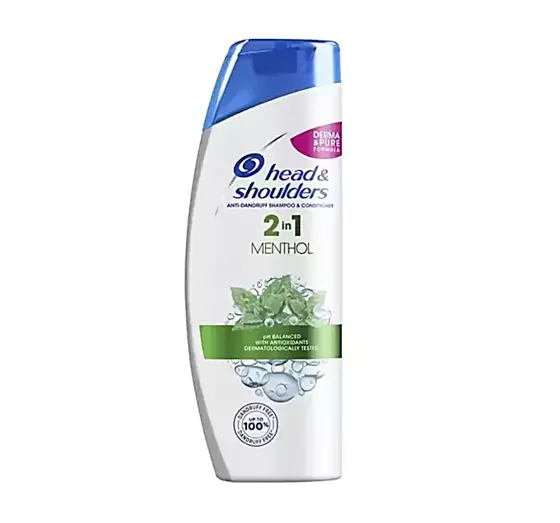 HEAD & SHOULDERS 2IN1 MENTHOL ШАМПУНЬ И КОНДИЦИОНЕР ДЛЯ ВОЛОС 2В1 360МЛ