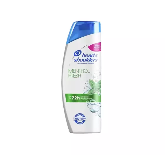 HEAD & SHOULDERS MENTHOL FRESH ШАМПУНЬ ДЛЯ ВОЛОС ПРОТИВ ЛУПЫ 250МЛ