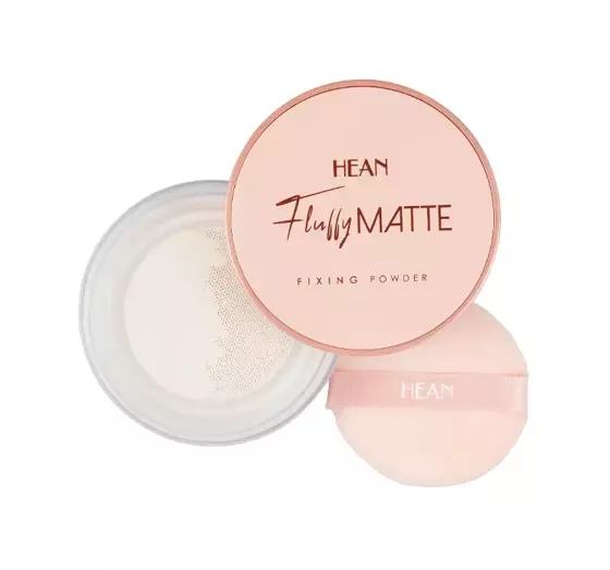 HEAN FLUFFY MATTE FIXING POWDER РАССЫПЧАСТАЯ МАТИРУЮЩАЯ ПУДРА 7,5Г