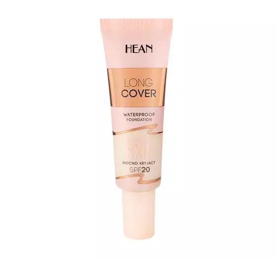 HEAN LONG COVER ВОДОСТОЙКОЕ КРОЮЩЕЕ ТОНАЛЬНОЕ СРЕДСТВО SPF20 C4 WARM BEIGE 25МЛ