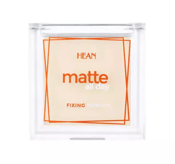 HEAN MATTE ALL DAY МАТИРУЮЩАЯ ПУДРА 50 SOFT BEIGE 9Г