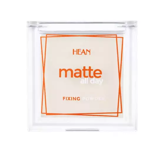 HEAN MATTE ALL DAY МАТИРУЮЩАЯ ПУДРА 51 TRANSLUCENT 9Г