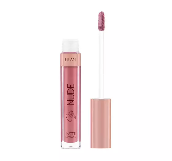 HEAN SOFT NUDE LIP GLOSS МАТОВЫЙ БЛЕСК ДЛЯ ГУБ 64 KISSY NUDE 6МЛ