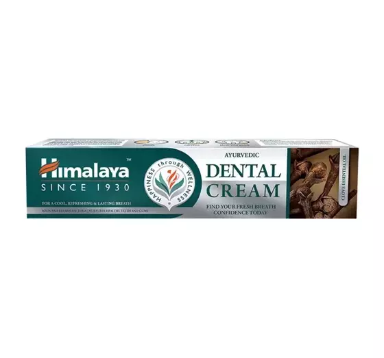 HIMALAYA AYURVEDIC DENTAL CREAM ЗУБНАЯ ПАСТА С МАСЛОМ ГВОЗДИКИ 100Г