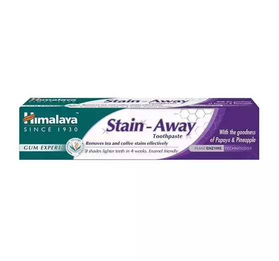 HIMALAYA STAIN-AWAY TOOTHPASTE ЗУБНАЯ ПАСТА ПРОТИВ ПИГМЕНТАЦИИ 75МЛ