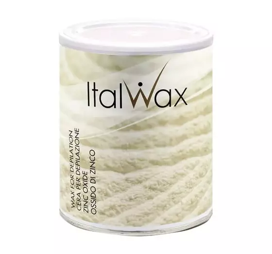 ITALWAX ВОСК ДЛЯ ДЕПИЛЯЦИИ В БАНОЧКЕ ZINC OXIDE 800МЛ