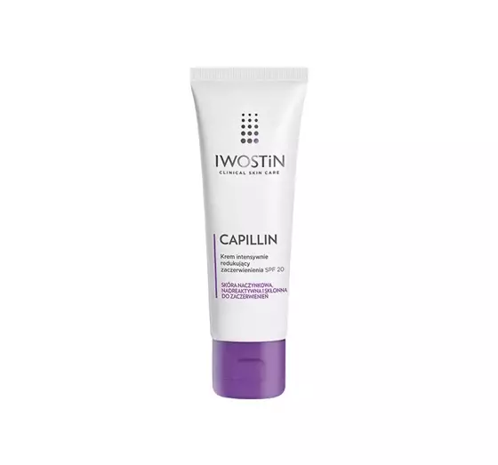 IWOSTIN CAPILLIN ИНТЕНСИВНЫЙ КРЕМ ПРОТИВ ПОКРАСНЕНИЙ SPF20 40МЛ