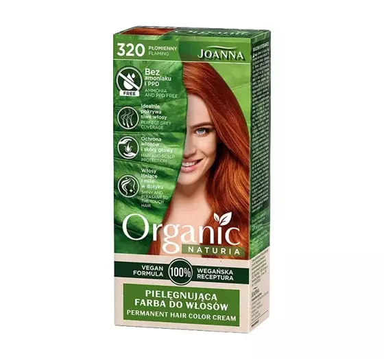 JOANNA NATURIA ORGANIC КРАСКА ДЛЯ ВОЛОС 320 FLAMING