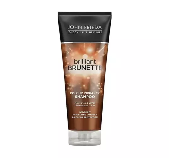 JOHN FRIEDA BRILLIANT BRUNETTE COLOUR VIBRANCY ШАМПУНЬ ДЛЯ ВОЛОС 250МЛ