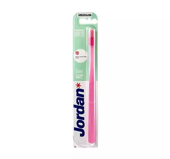 JORDAN CLEAN SMILE  ЩЕТКА ДЛЯ ЗУБОВ MEDIUM