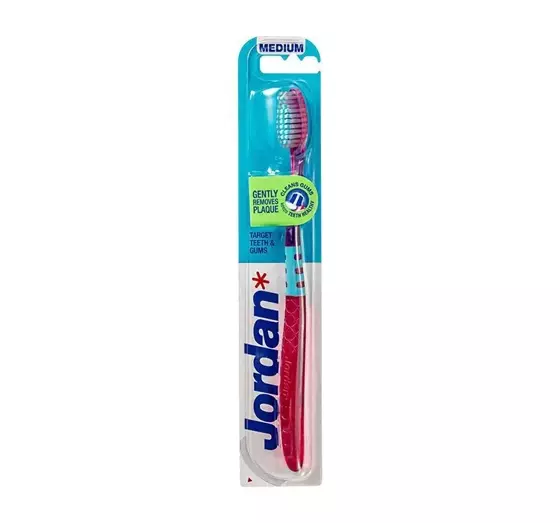 JORDAN TARGET TEETH & GUMS ЗУБНАЯ ЩЕТКА MEDIUM