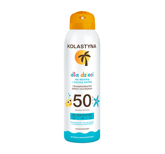 KOLASTYNA СОЛНЦЕЗАЩИТНЫЙ СПРЕЙ ДЛЯ ДЕТЕЙ SPF50 150МЛ