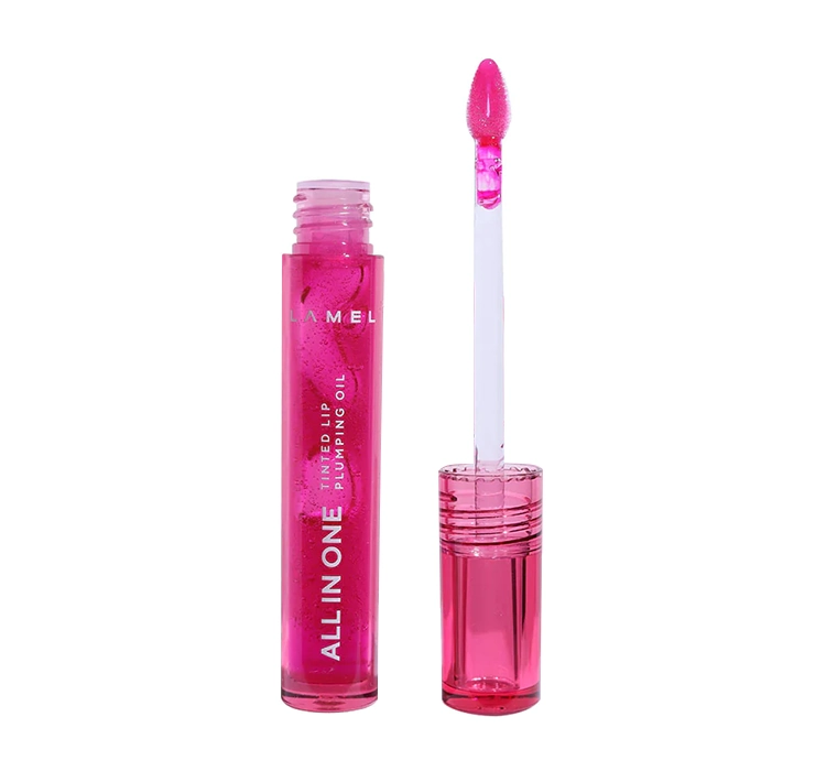 LAMEL ALL IN ONE LIP OIL УВЛАЖНЯЮЩЕЕ МАСЛО ДЛЯ ГУБ 404 BERRY ICE 3МЛ