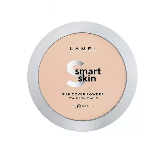 LAMEL SMART SKIN COMPACT POWDER ПРЕССОВАНАЯ МАТИРУЮЩАЯ ПУДРА 401 PORCELAIN 8Г