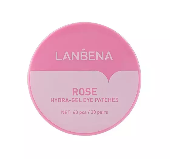 LANBENA HYDRAGEL EYE PATCHES ГИДРОГЕЛЕВЫЕ ПАТЧИ ПОД ГЛАЗА ROSE