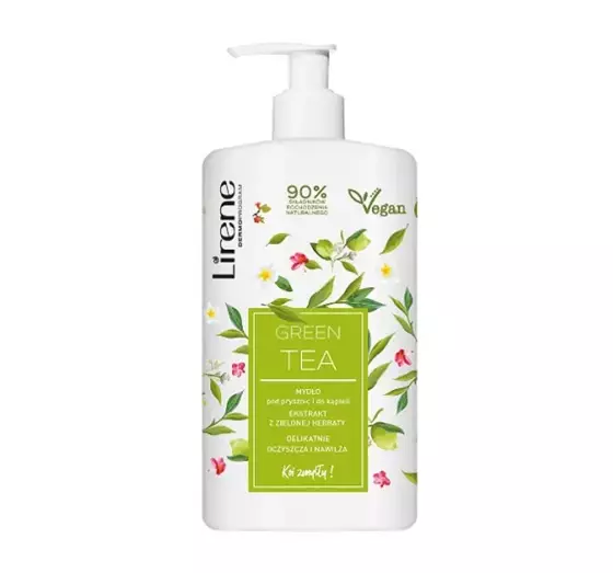 LIRENE GREEN TEA МЫЛО ДЛЯ КУПАНИЯ И ДУША 500МЛ