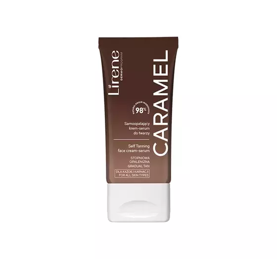 LIRENE PERFECT TAN КРЕМ СЫРОВАТКА ДЛЯ АВТОЗАГАРА ДЛЯ ЛИЦА CARAMEL 50МЛ