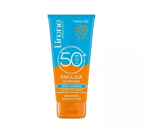 LIRENE Солнцезащитная эмульсия для чувствительной кожи SPF50+ 90 мл