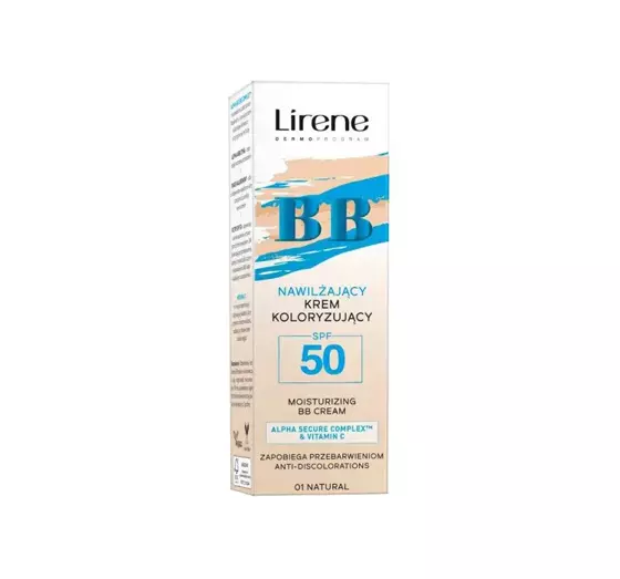 LIRENE УВЛАЖНЯЮЩИЙ КРЕМ BB SPF50 01 NATURAL 30МЛ